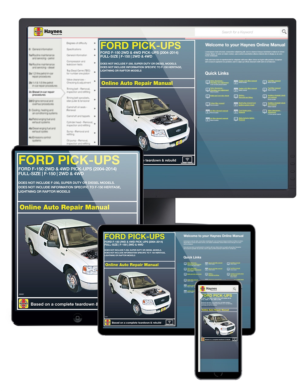 Download chilton repair manual 8 ford f-150 pick-ups 2004-2014 pdf free